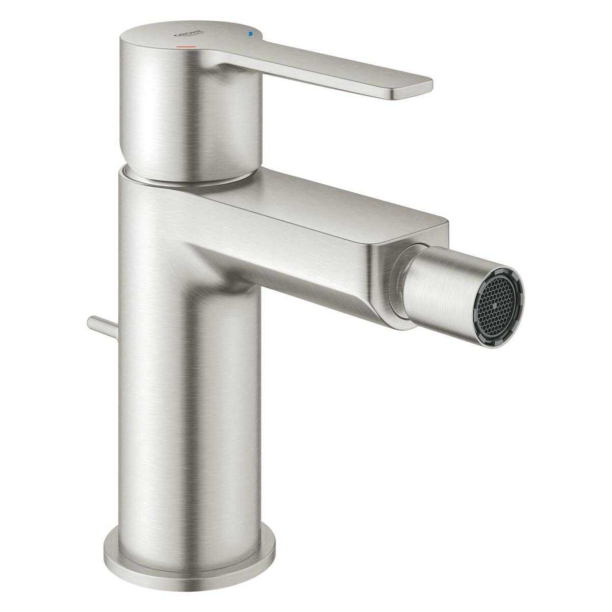 Bidetová baterie Grohe Lineare s výpustí supersteel 33848DC1 Grohe