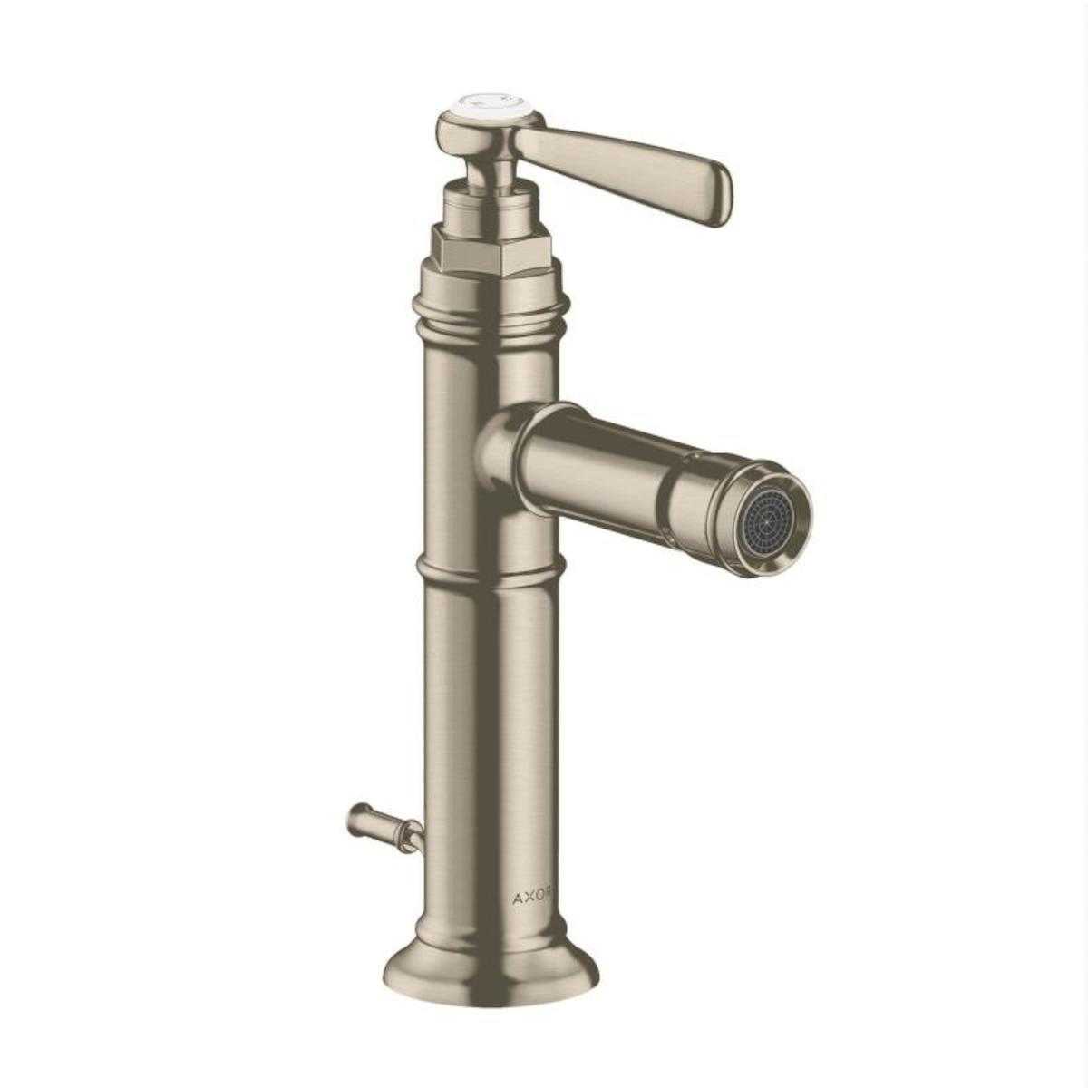 Bidetová baterie Hansgrohe Axor Montreux s výpustí kartáčovaný nikl 16526820 Hansgrohe