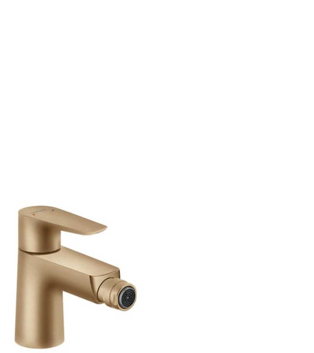 Bidetová baterie Hansgrohe Talis E s výpustí kartáčovaný bronz 71720140 Hansgrohe