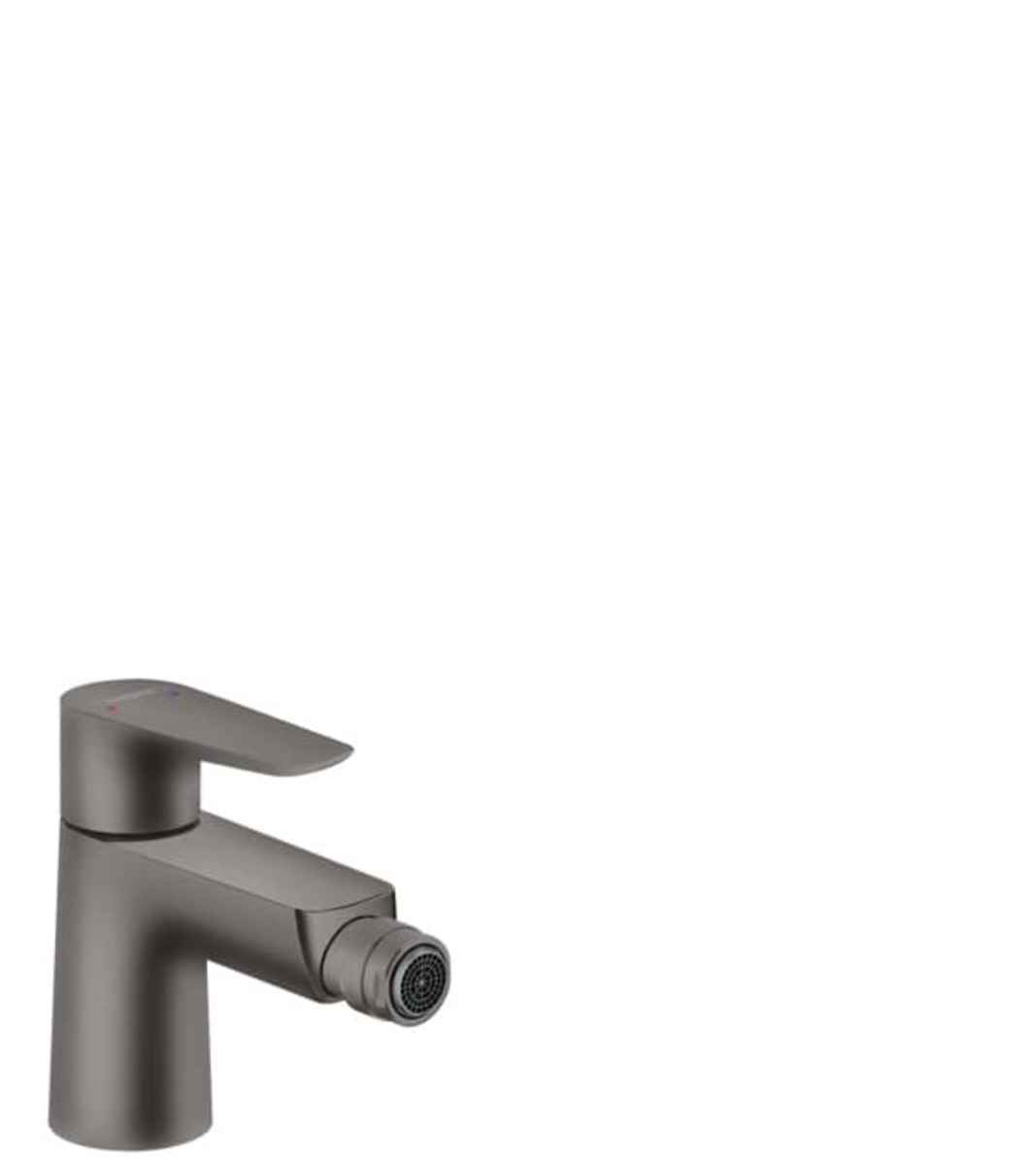 Bidetová baterie Hansgrohe Talis E s výpustí kartáčovaný černý chrom 71720340 Hansgrohe