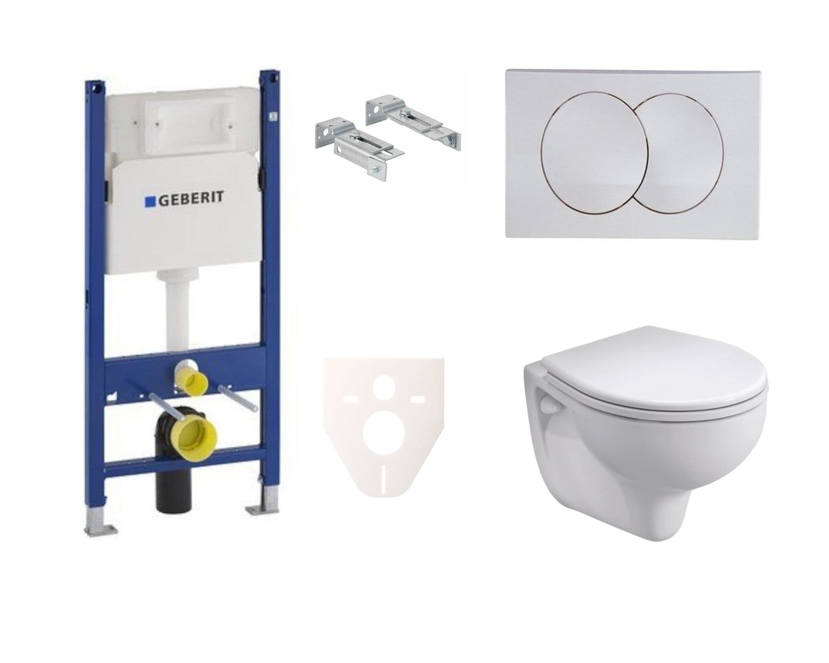 Cenově zvýhodněný závěsný WC set Geberit do lehkých stěn / předstěnová montáž+ WC Kolo Rekord SIKOGES7K7 NO BRAND