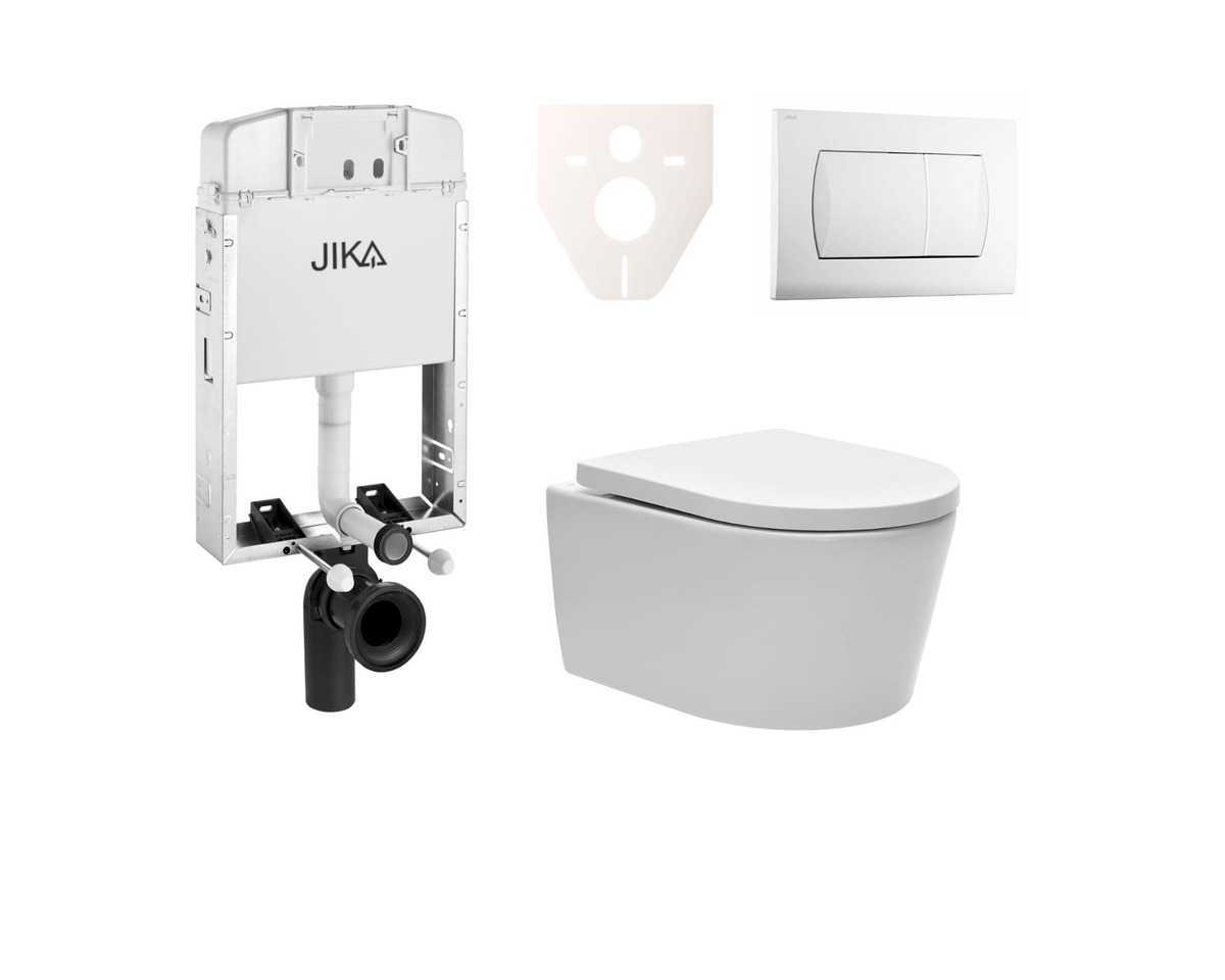 Cenově zvýhodněný závěsný WC set Jika k zazdění + WC SAT Brevis SIKOJW1 SAT