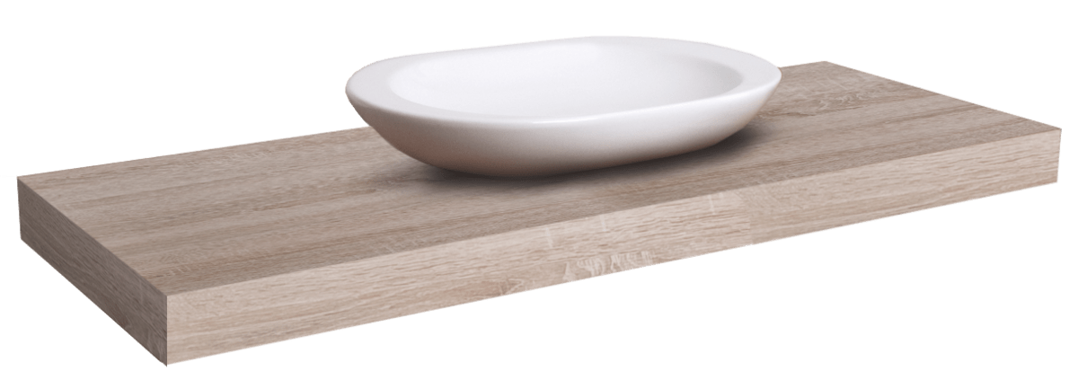 Deska pod umyvadlo Naturel Dolce 100x50 cm dub bardolino DO10050DB Naturel