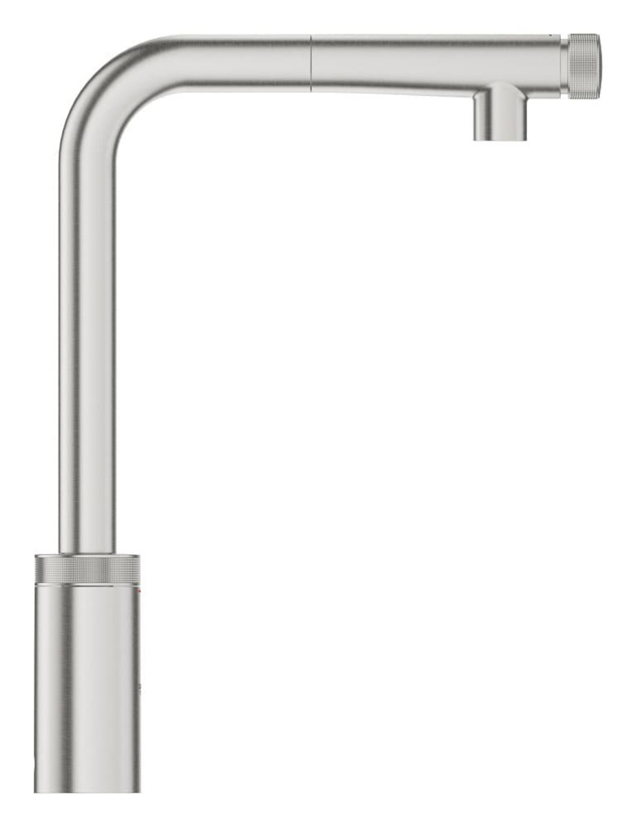 Dřezová baterie Grohe Minta SmartControl s otočným raménkem supersteel 31613DC0 Grohe