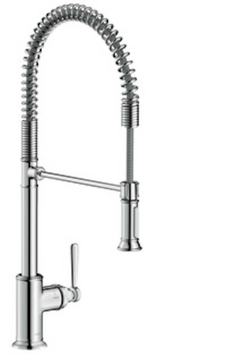 Dřezová baterie Hansgrohe Axor Montreux s vytahovací sprškou chrom 16582000 Hansgrohe