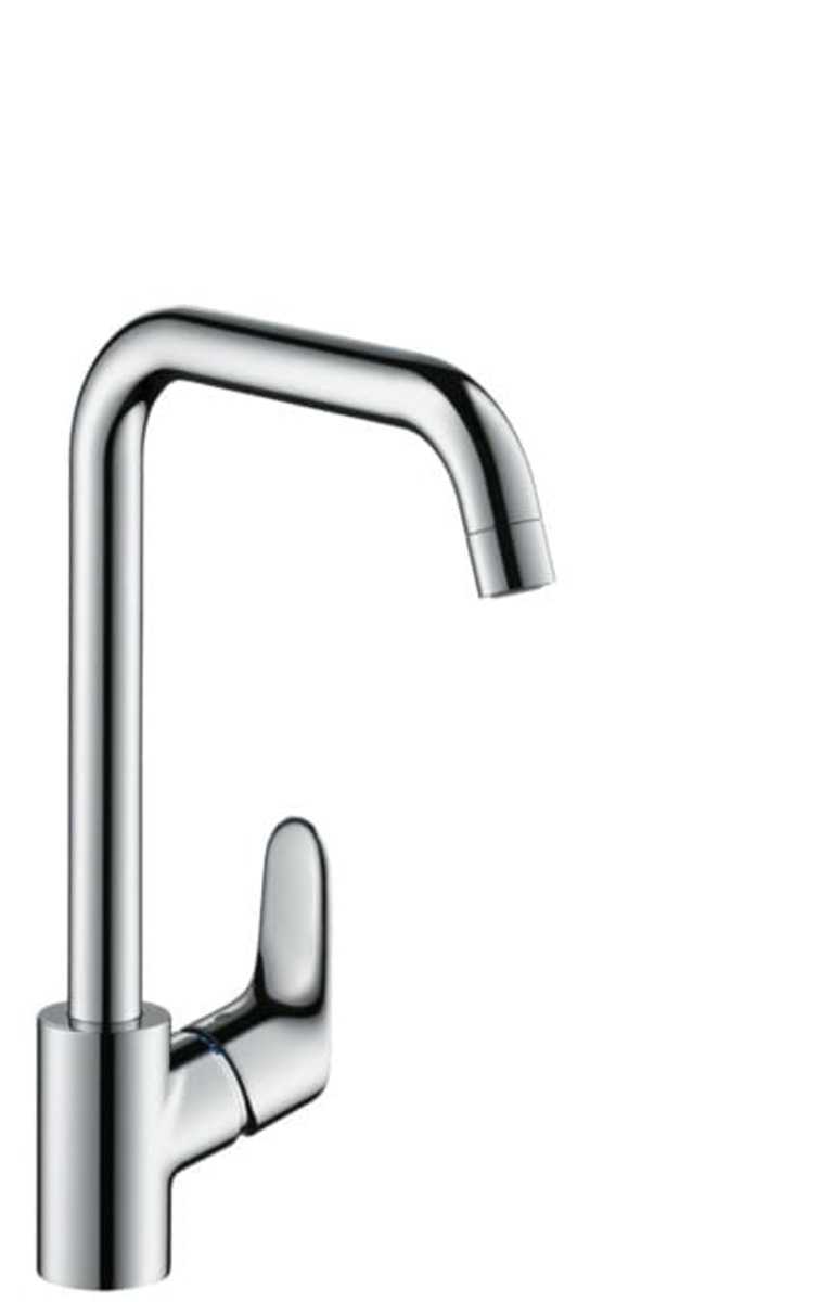 Dřezová baterie Hansgrohe Focus s otočným ramínkem chrom 31821000 Hansgrohe