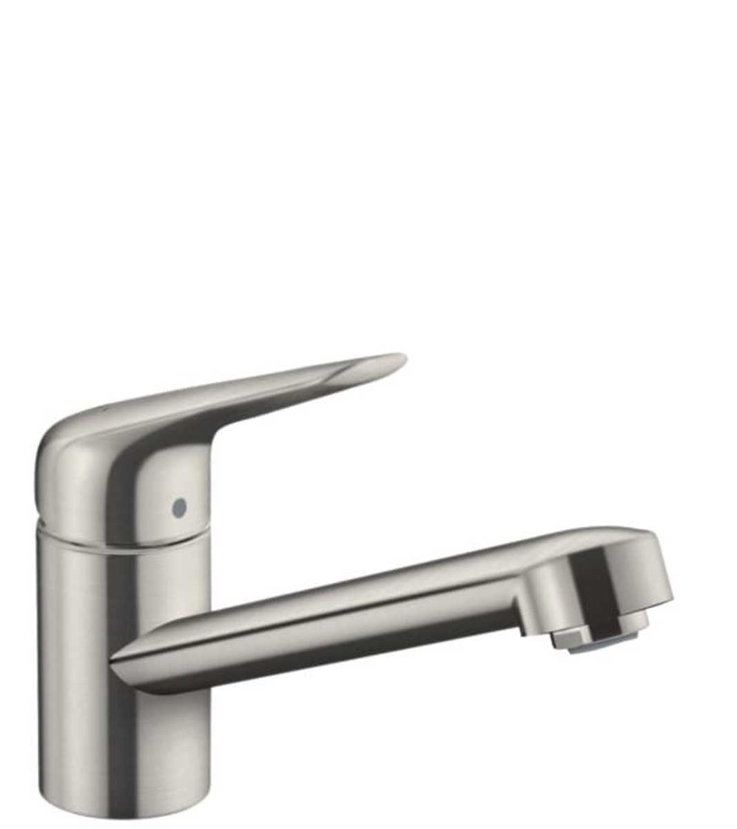 Dřezová baterie Hansgrohe Focus s otočným ramínkem vzhled nerezu 71808800 Hansgrohe