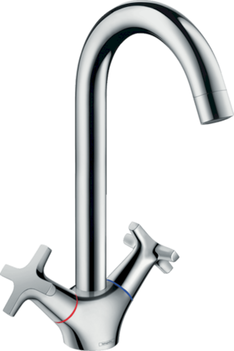 Dřezová baterie Hansgrohe Logis M32 s otočným raménkem chrom 71285000 Hansgrohe