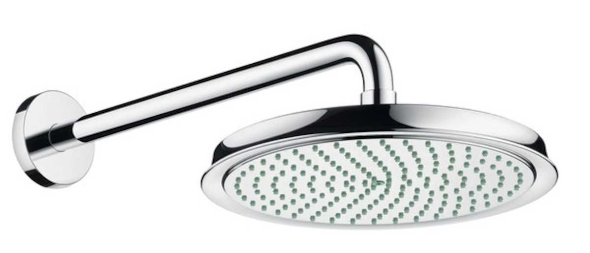 Hlavová sprcha Hansgrohe Raindance Classic na stěnu včetně sprchového ramena chrom 27424000 Hansgrohe