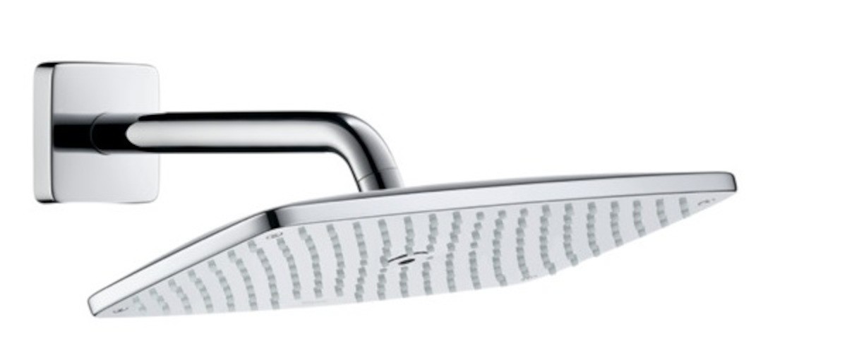 Hlavová sprcha Hansgrohe Raindance E na stěnu včetně sprchového ramena chrom 27376000 Hansgrohe