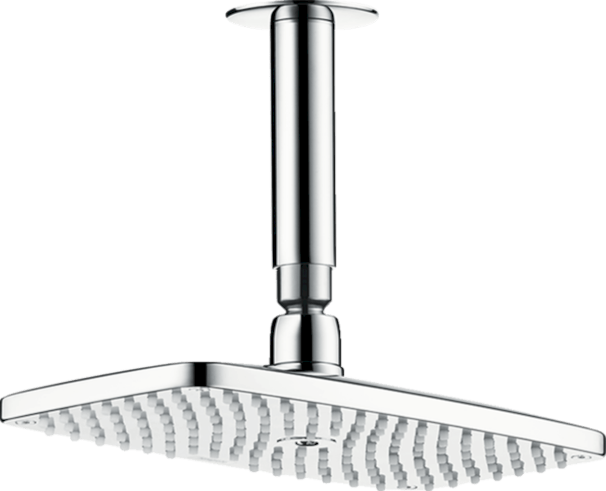 Hlavová sprcha Hansgrohe Raindance E strop včetně sprchového ramena chrom 27380000 Hansgrohe