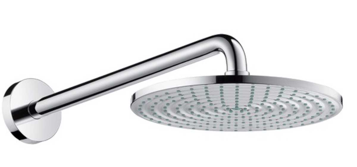 Hlavová sprcha Hansgrohe Raindance S na stěnu včetně sprchového ramena chrom 27474000 Hansgrohe