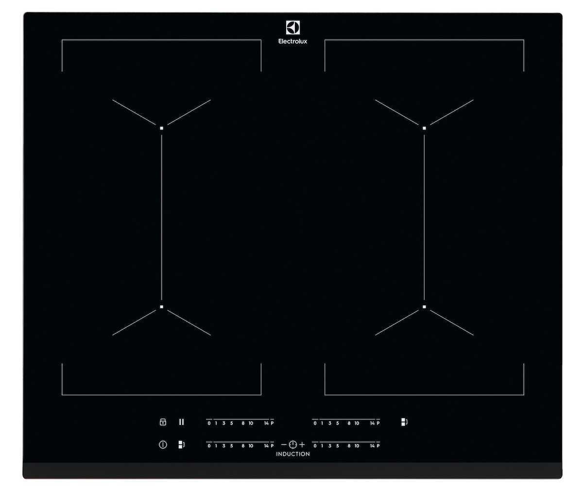 Indukční varná deska Electrolux černá EIV644 Electrolux