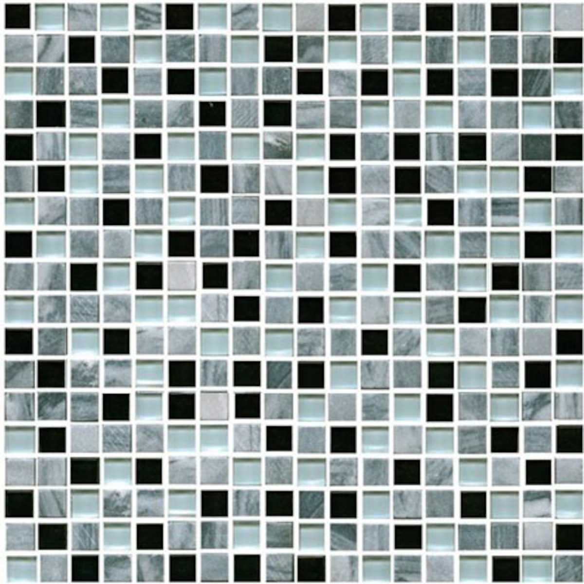 Kamenná mozaika Premium Mosaic Stone šedá 30x30 cm mat STMOS15MIX1 Premium Mosaic Stone