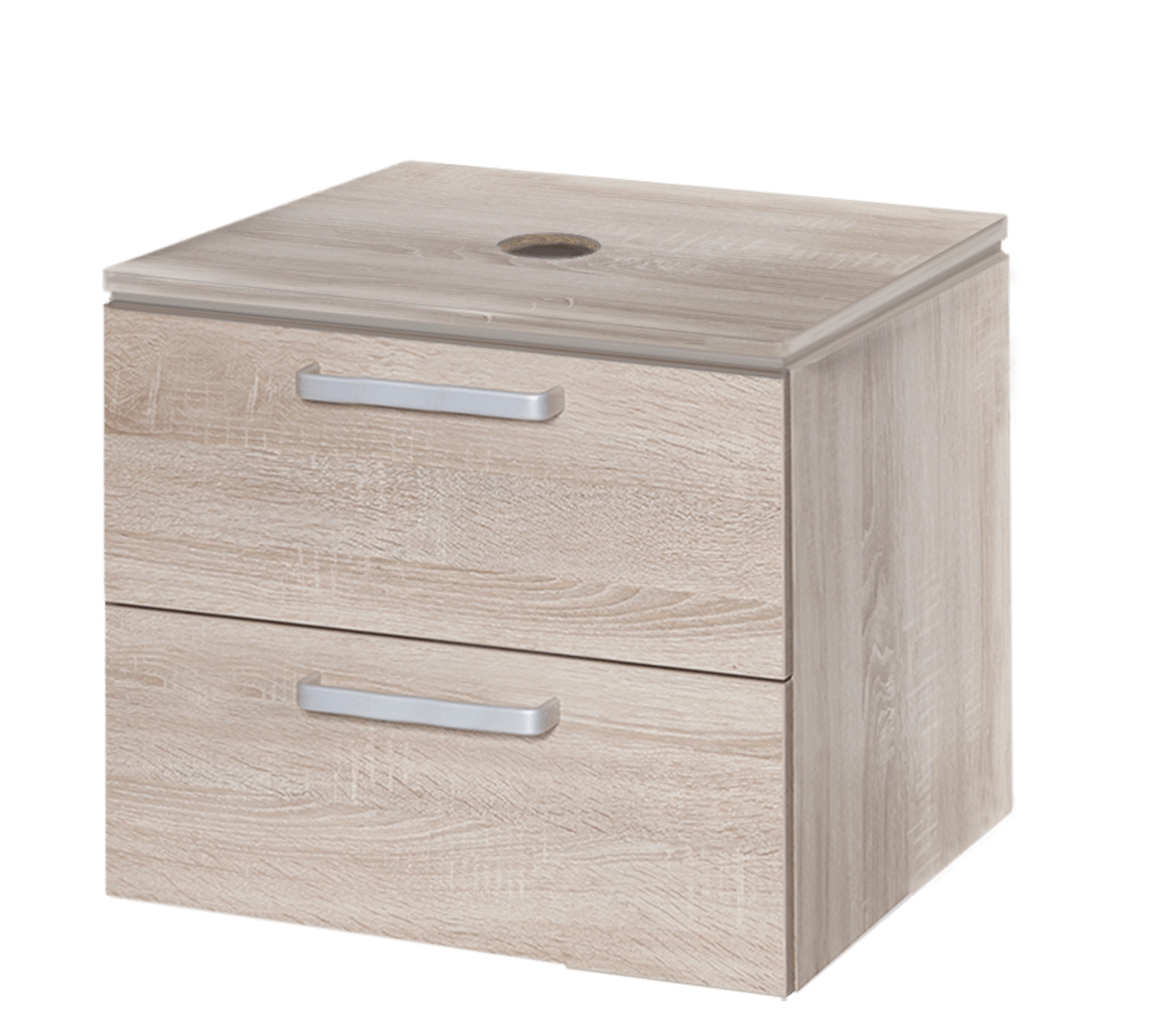 Koupelnová skříňka pod umyvadlo Naturel Vario Dekor 54x45 cm dub bardolino VARIODESK60ZDBDB Naturel