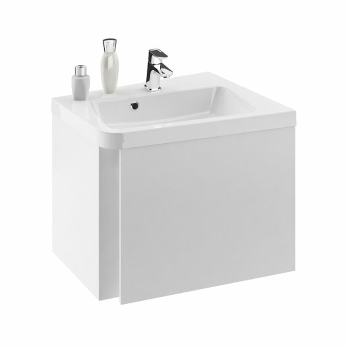 Koupelnová skříňka pod umyvadlo Ravak 10° 55x49 cm bílá X000000742 Ravak