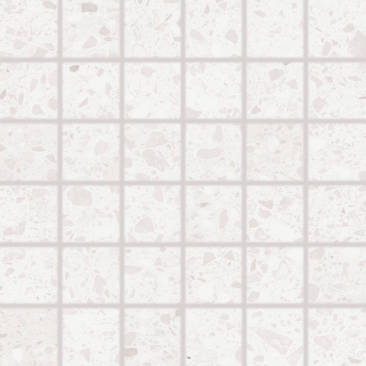 Mozaika RAKO Porfido bílá 30x30 cm mat / lesk DDM06810.1 Rako
