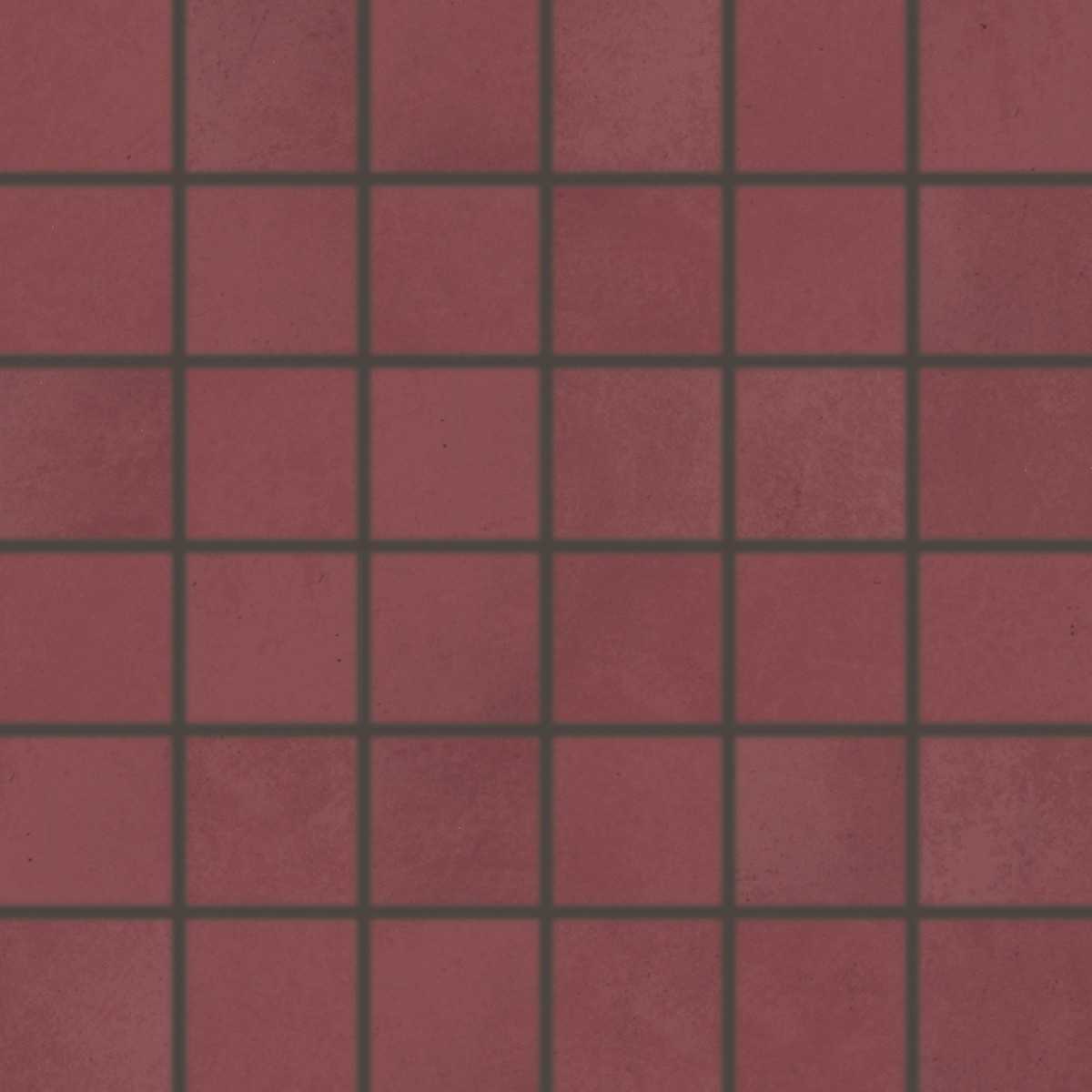 Mozaika Rako Blend bordo 30x30 cm mat WDM06810.1 Rako