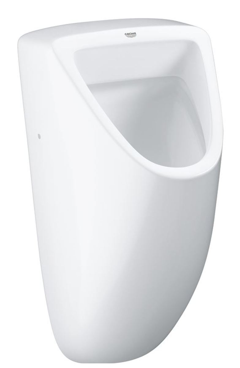 Pisoár závěsný Grohe Bau Ceramic alpská bílá zadní odpad 39438000 Grohe