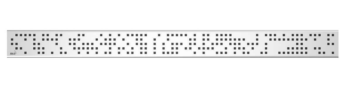 Rošt Alca 95 cm nerez lesk čtverečky CODE-950L Alca