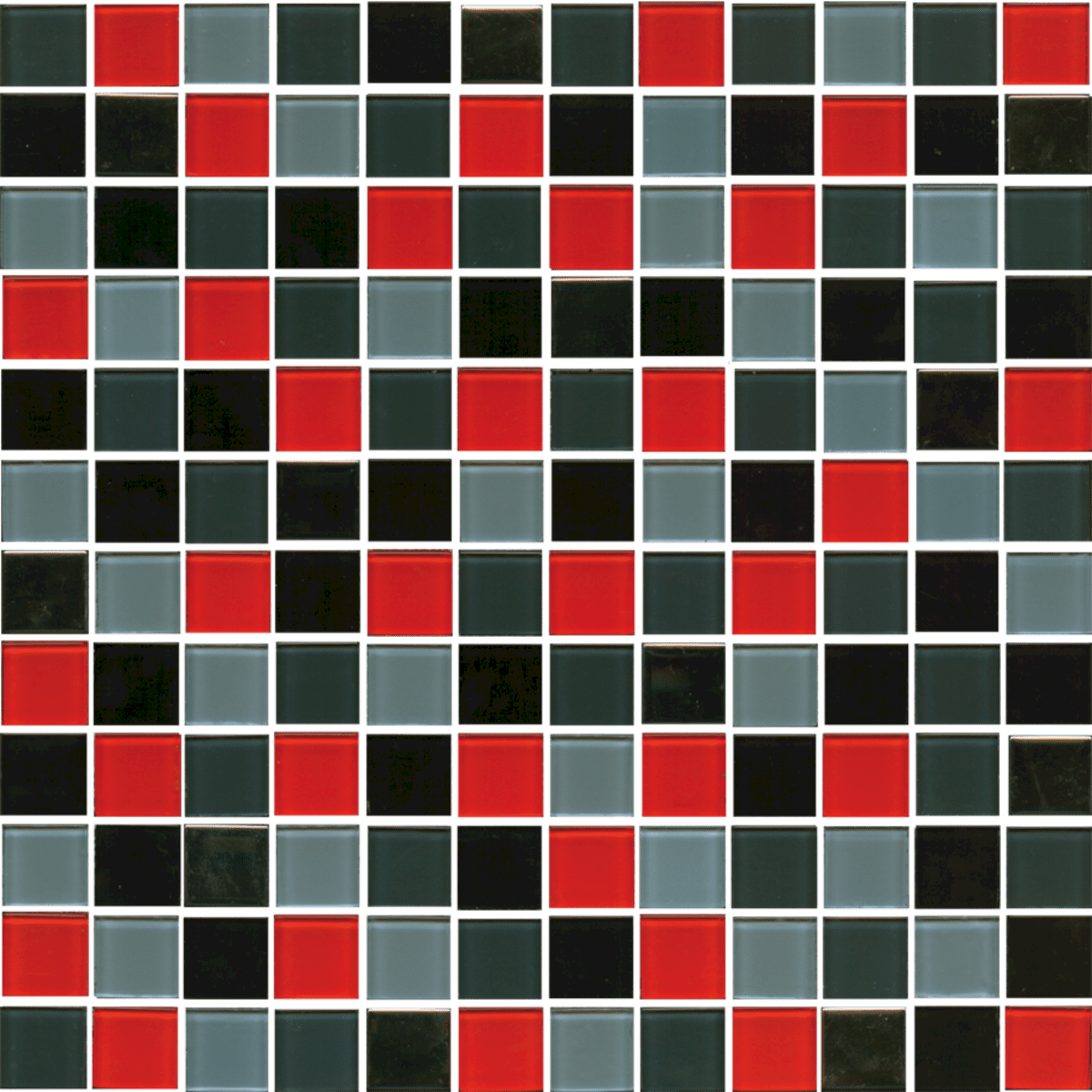 Skleněná mozaika Premium Mosaic vícebarevná 30x30 cm lesk MOS25MIX9 Premium Mosaic