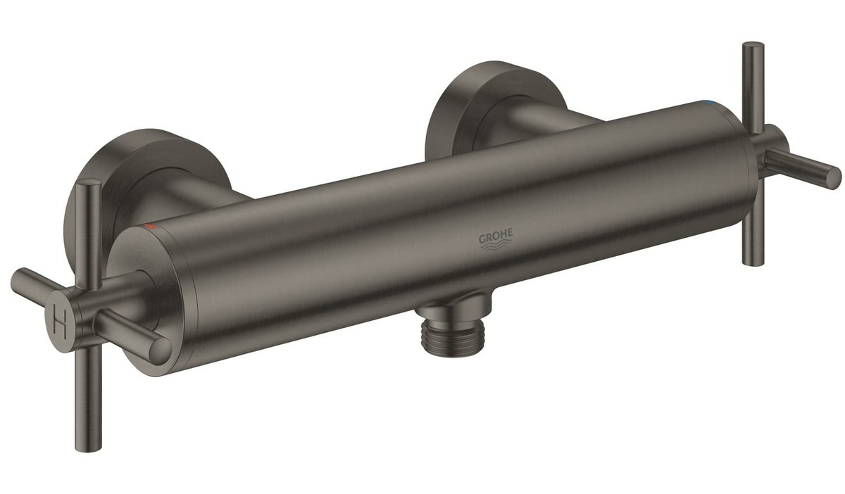 Sprchová baterie Grohe Atrio bez sprchového setu 150 mm Brushed Hard Graphite 26003AL3 Grohe