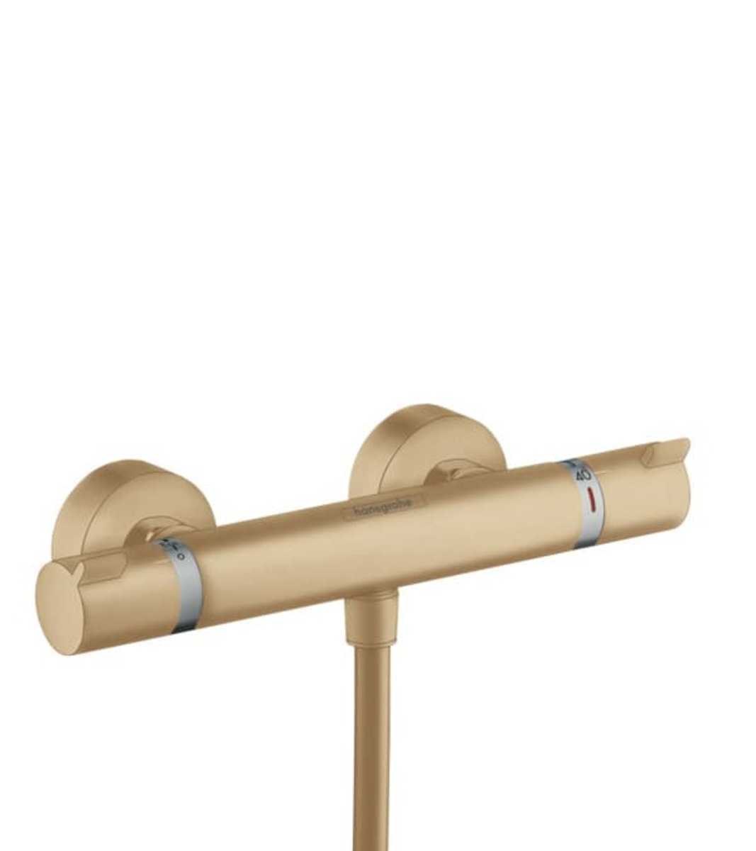 Sprchová baterie Hansgrohe Ecostat bez sprchového setu 150 mm kartáčovaný bronz 13116140 Hansgrohe