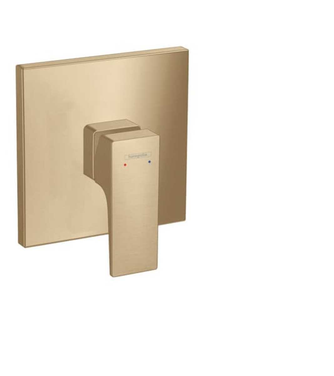 Sprchová baterie Hansgrohe Metropol bez podomítkového tělesa kartáčovaný bronz 32565140 Hansgrohe