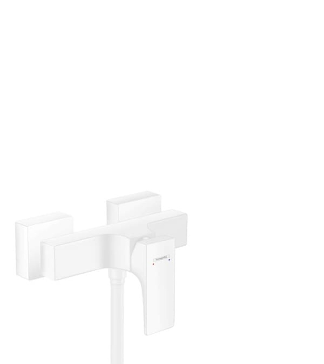 Sprchová baterie Hansgrohe Metropol bez sprchového setu 150 mm matná bílá 32560700 Hansgrohe