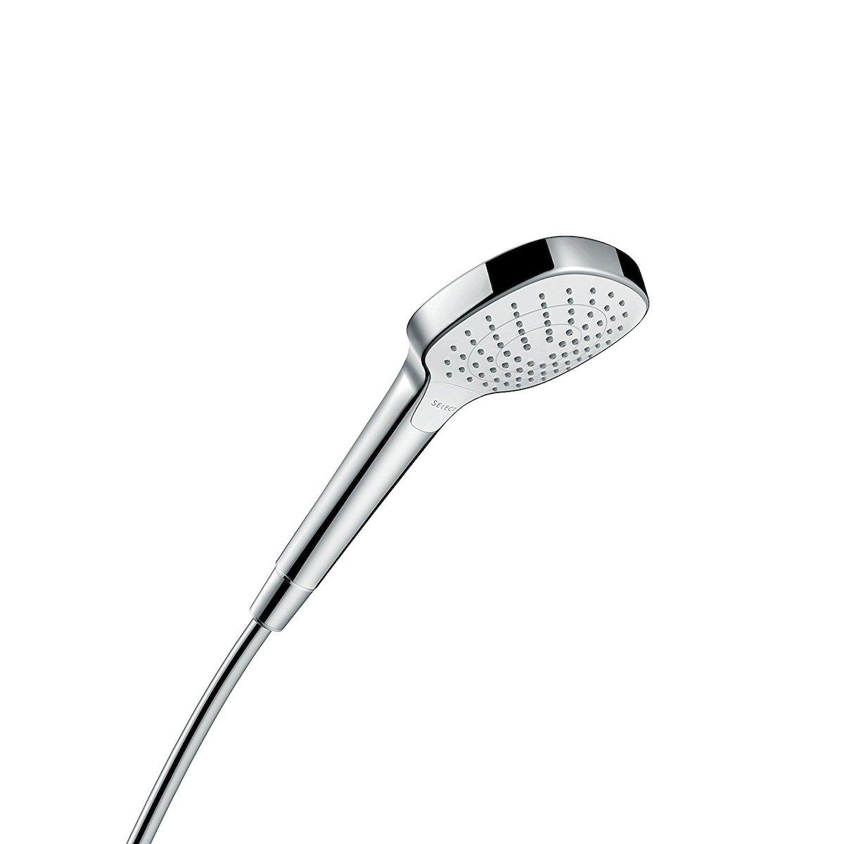 Sprchová hlavice Hansgrohe Croma Select E bílá/chrom 26812400 Hansgrohe