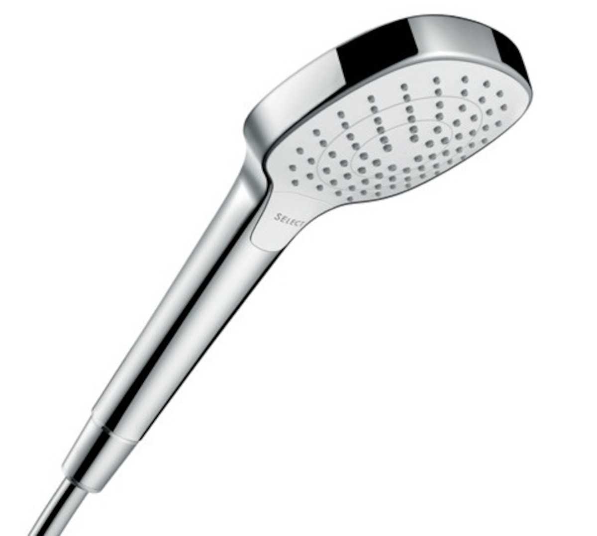 Sprchová hlavice Hansgrohe Croma Select E bílá/chrom 26813400 Hansgrohe