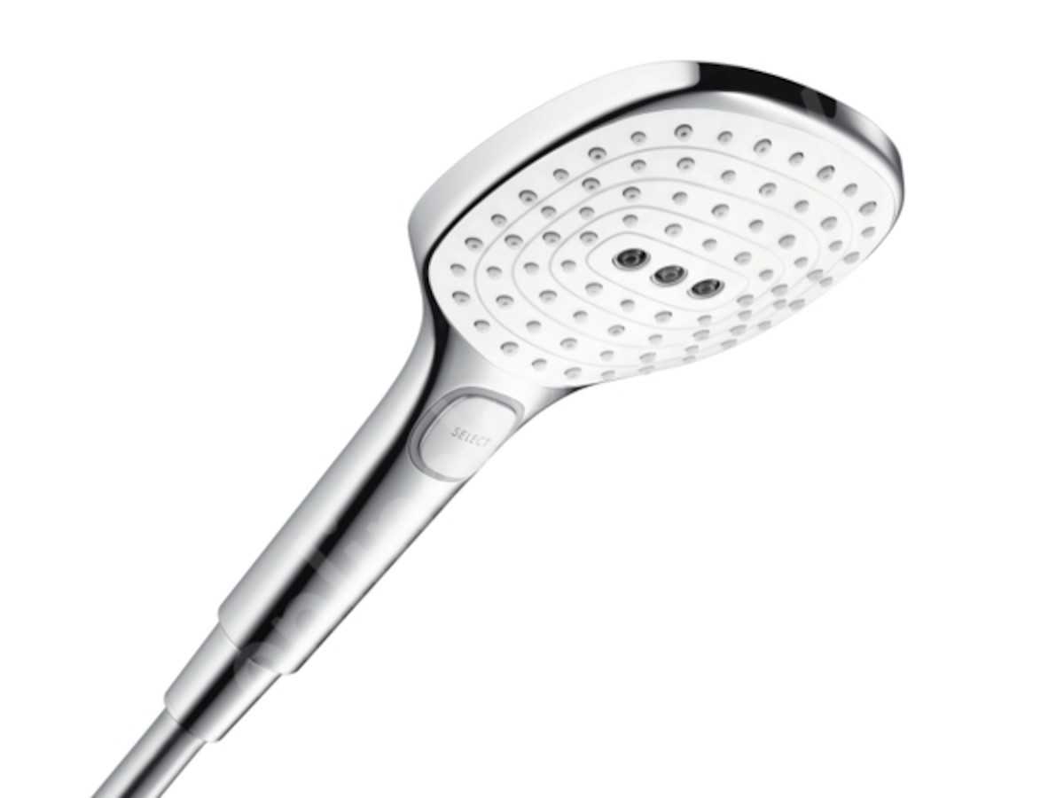 Sprchová hlavice Hansgrohe Raindance Select E bílá/chrom 26521400 Hansgrohe