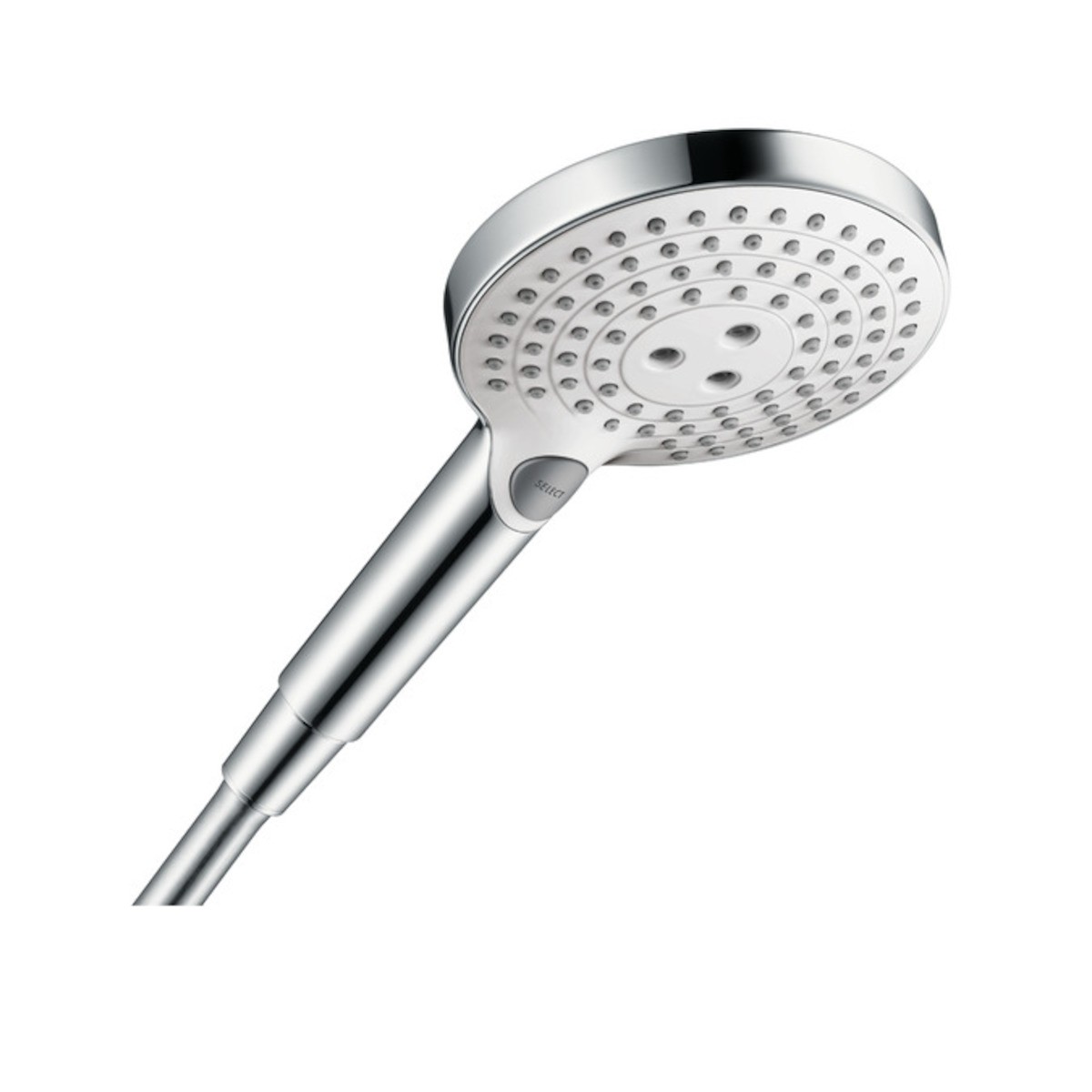 Sprchová hlavice Hansgrohe Raindance Select S bílá/chrom 26530400 Hansgrohe