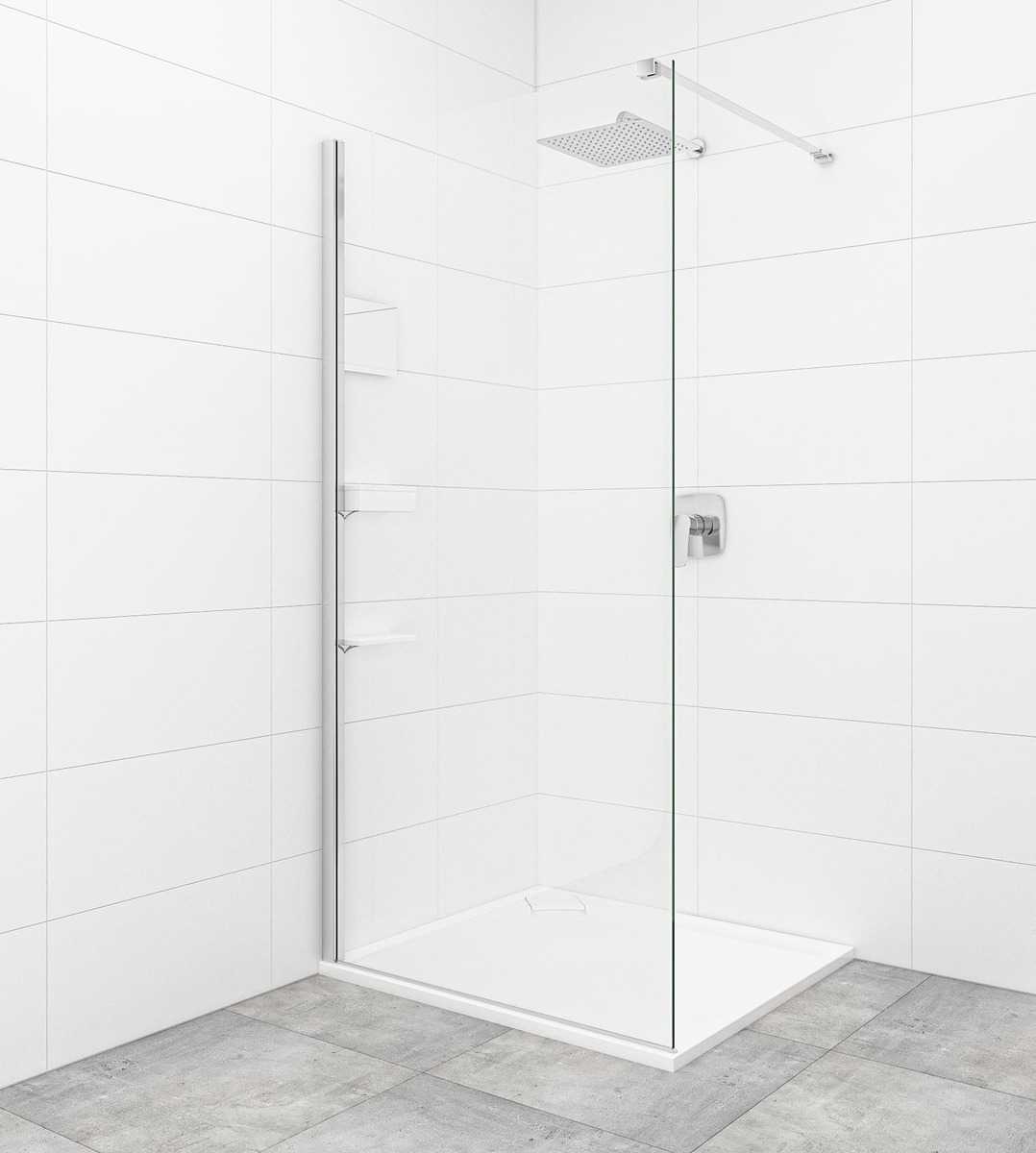 Sprchová zástěna Walk-in 110 cm SAT SATBWI110PRDOPL SAT