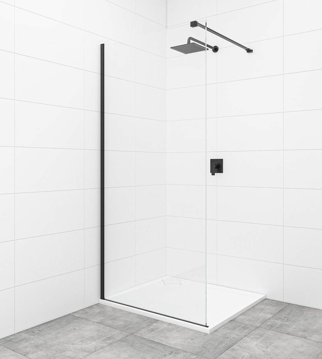 Sprchová zástěna Walk-in 120 cm SAT SATBWI120PRC SAT