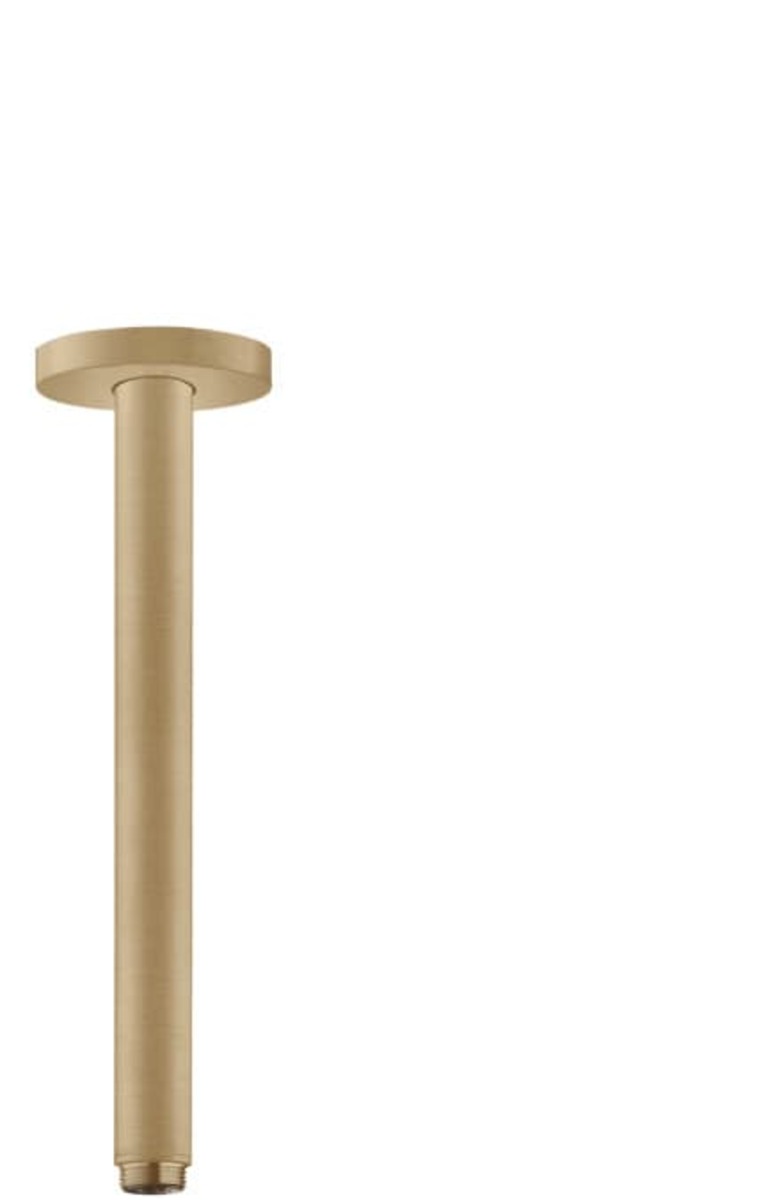 Sprchové rameno Hansgrohe strop kartáčovaný bronz 27389140 Hansgrohe