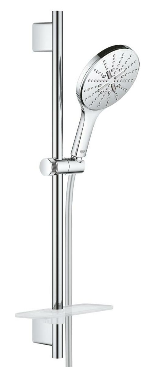 Sprchový set Grohe Rainshower SmartActive na stěnu s poličkou chrom 26592000 Grohe