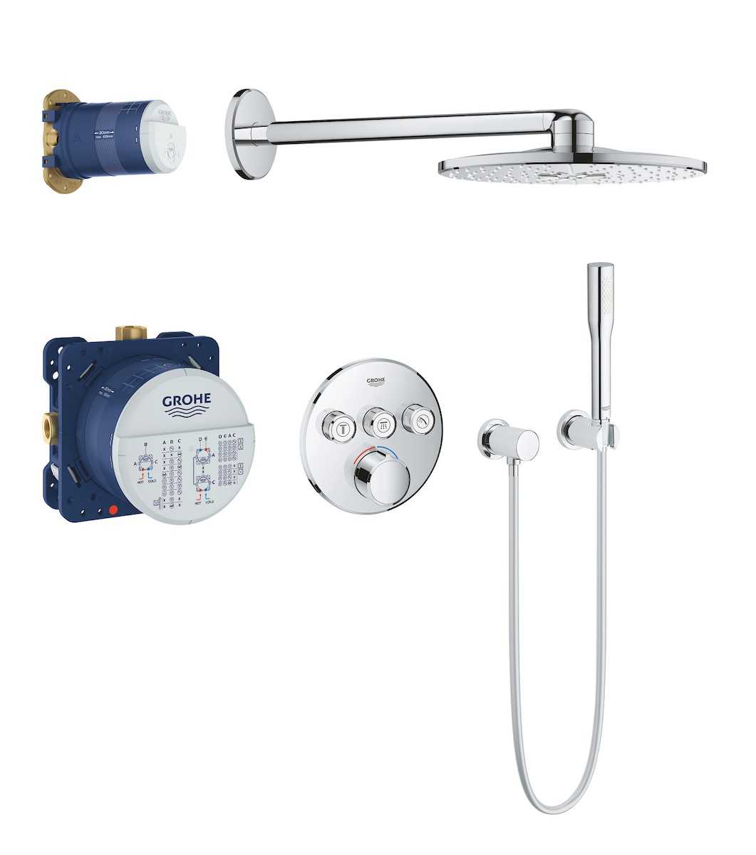 Sprchový set Grohe Smart Control chrom 34709000 Grohe