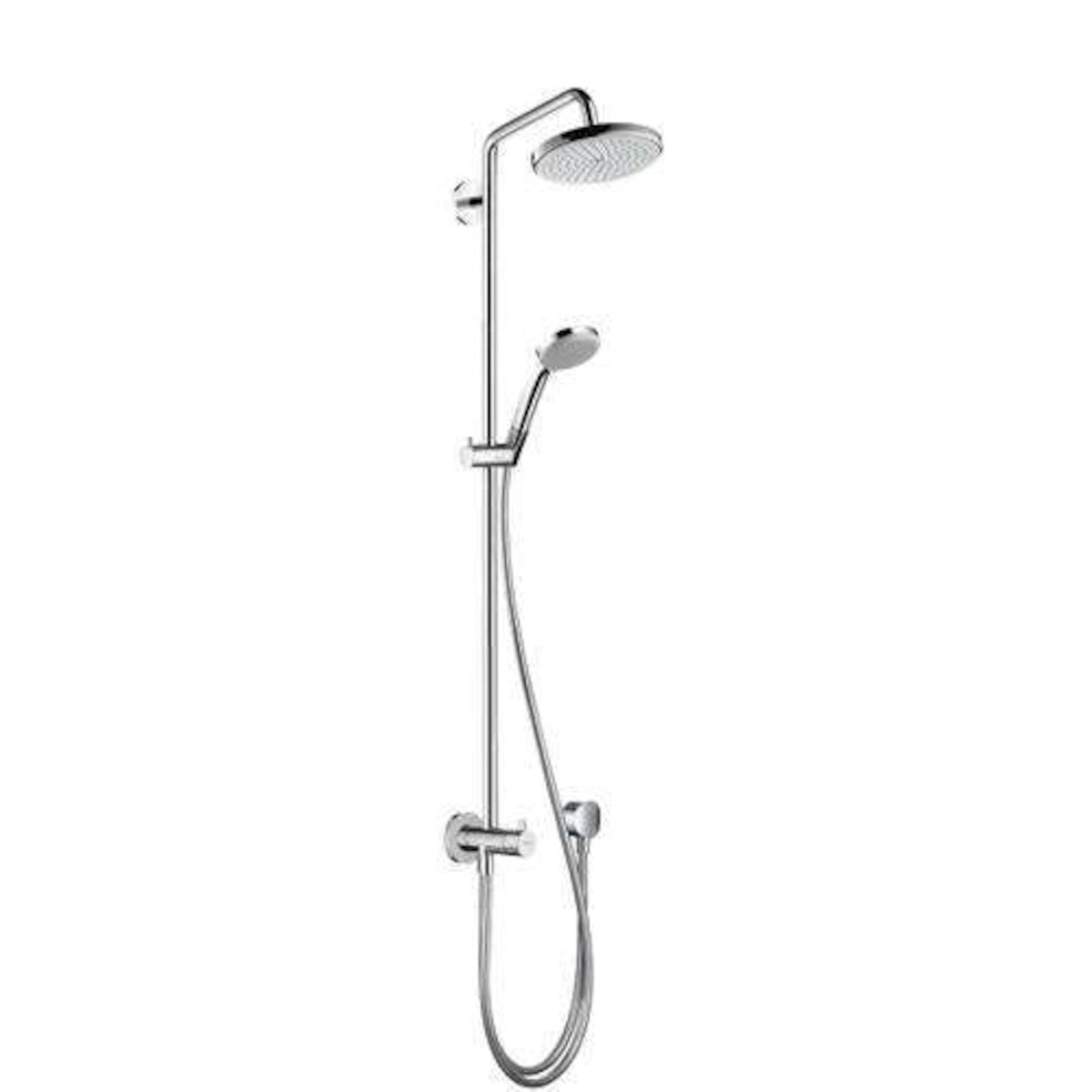 Sprchový systém Hansgrohe Croma na stěnu bez baterie chrom 27224000 Hansgrohe