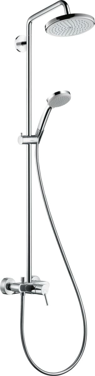 Sprchový systém Hansgrohe Croma na stěnu s pákovou baterií chrom 27222000 Hansgrohe