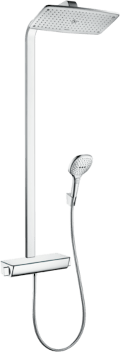 Sprchový systém Hansgrohe Raindance E na stěnu s termostatickou baterií chrom 27286000 Hansgrohe