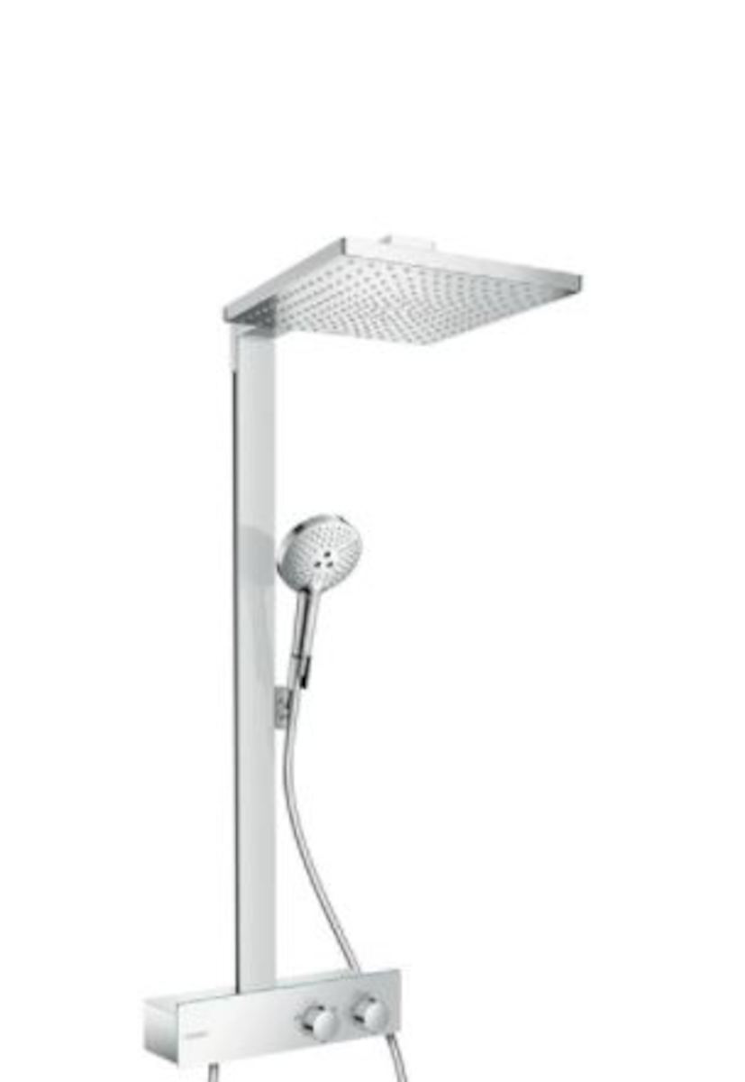 Sprchový systém Hansgrohe Raindance E na stěnu s termostatickou baterií chrom 27361000 Hansgrohe