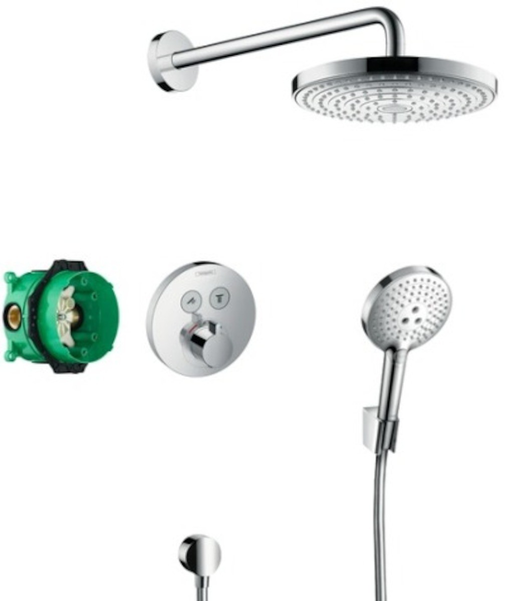 Sprchový systém Hansgrohe Raindance Select včetně podomítkového tělesa chrom 27297000 Hansgrohe