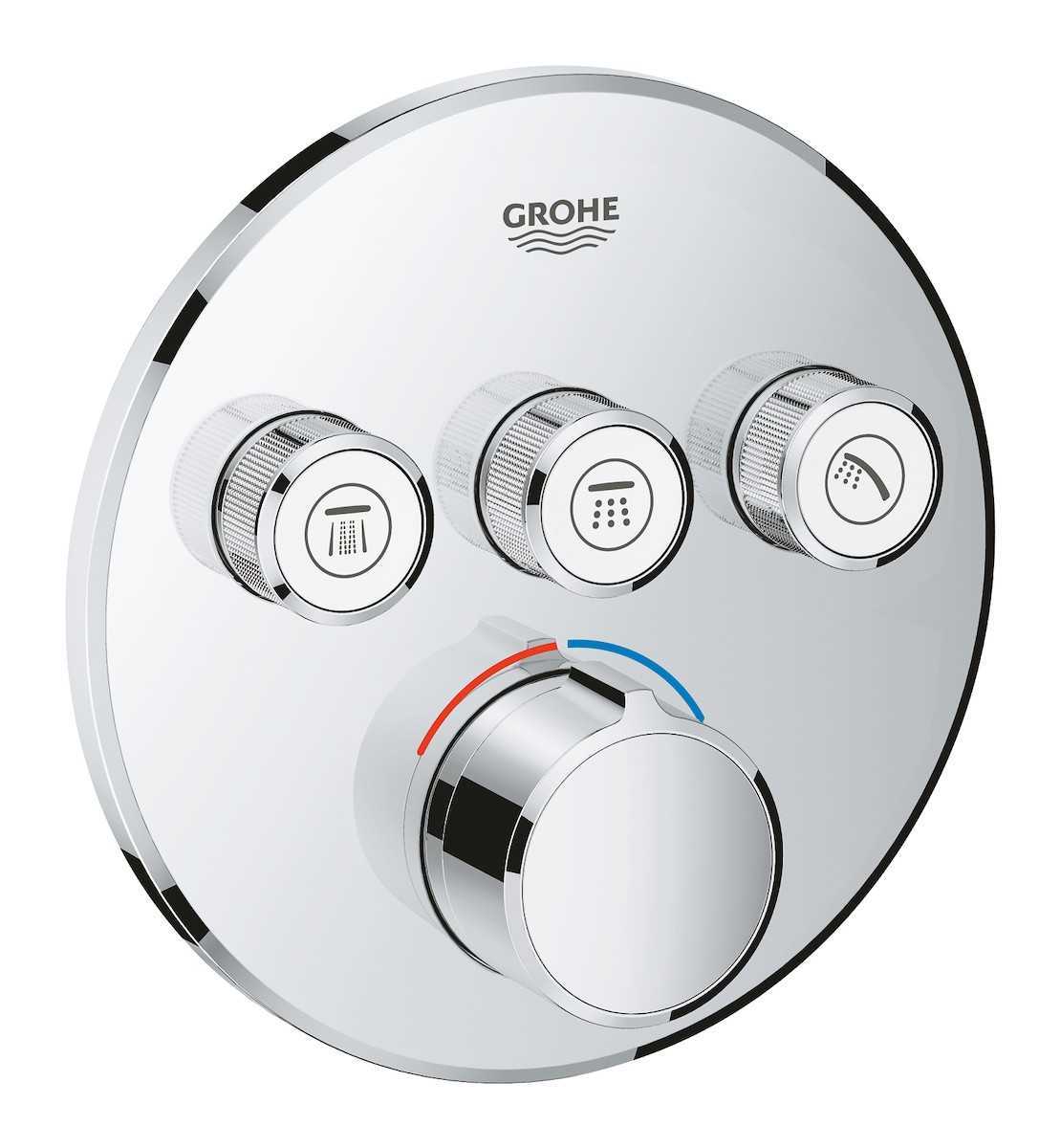 Termostat Grohe Smart Control bez podomítkového tělesa chrom 29146000 Grohe