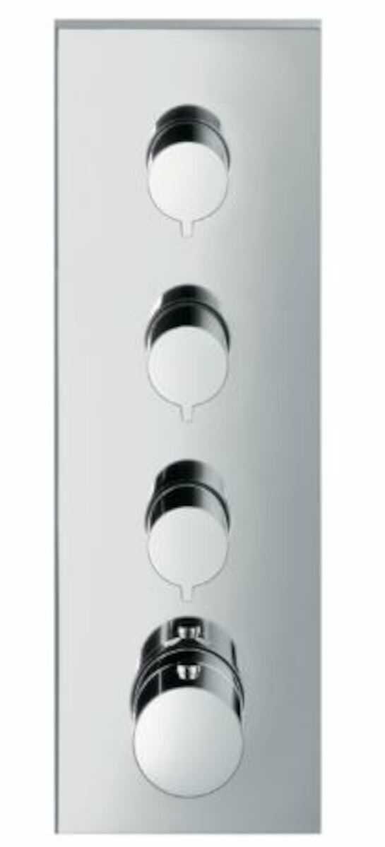 Termostat Hansgrohe AXOR ShowerSolutions bez podomítkového tělesa chrom 10751000 Hansgrohe