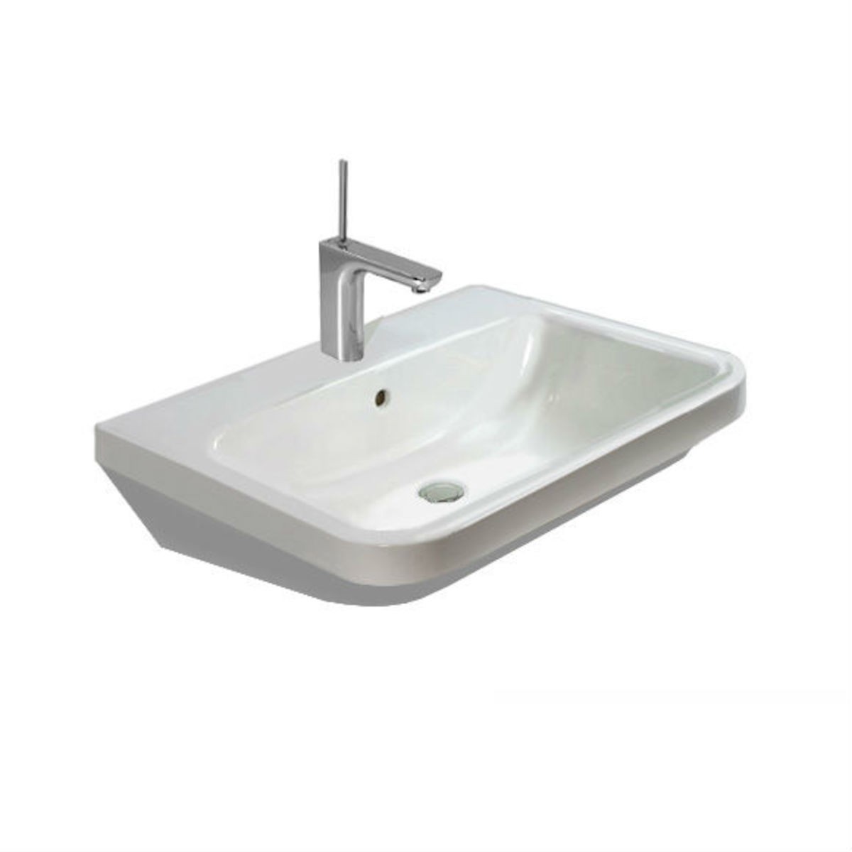 Umyvadlo Duravit Durastyle 60x44 cm otvor pro baterii uprostřed 2319600000 Duravit