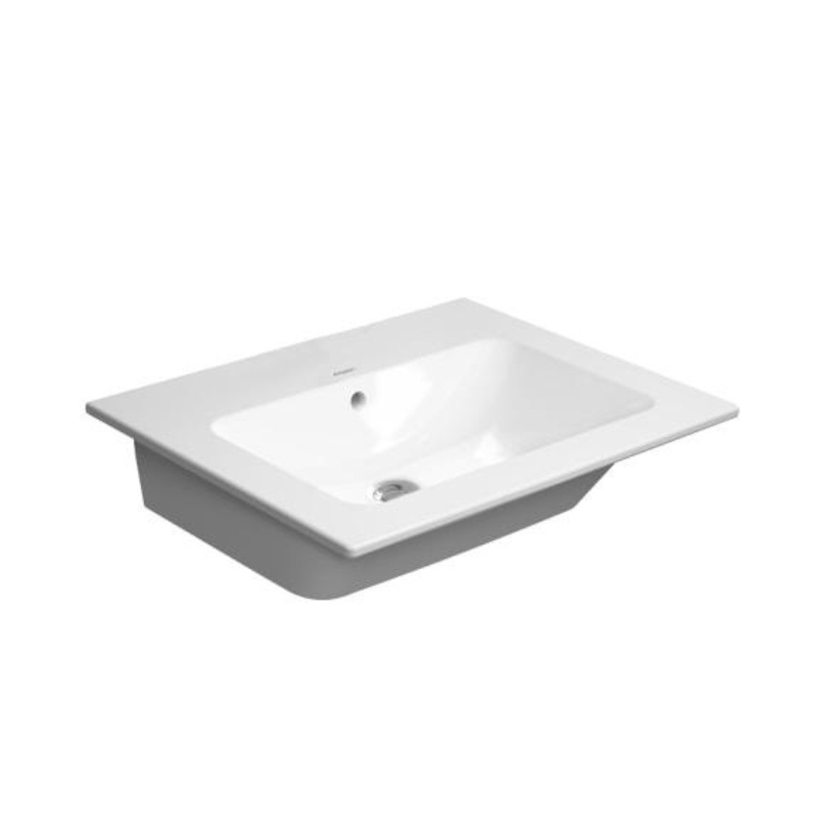 Umyvadlo Duravit Me By Starck 63x49 cm bez otvoru pro baterii 2336630060 Duravit