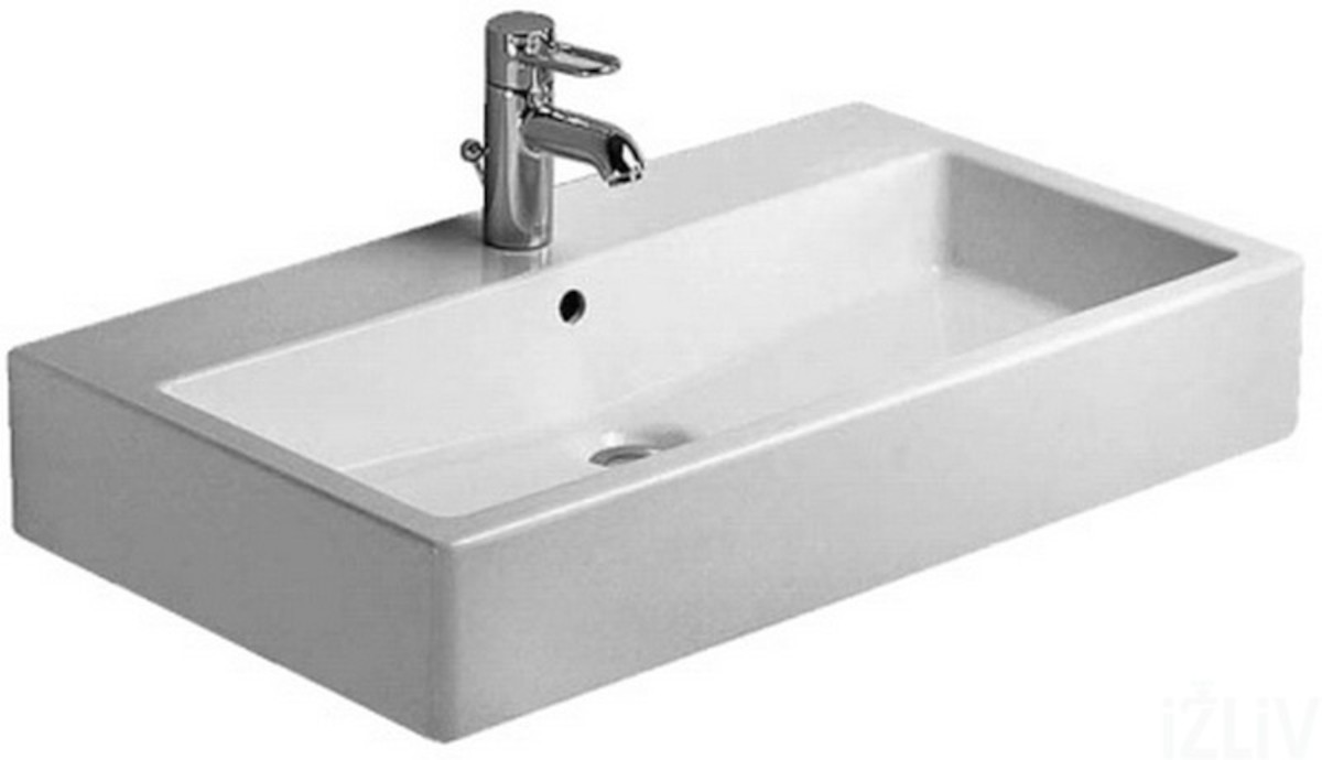 Umyvadlo Duravit Vero 80x47 cm otvor pro baterii