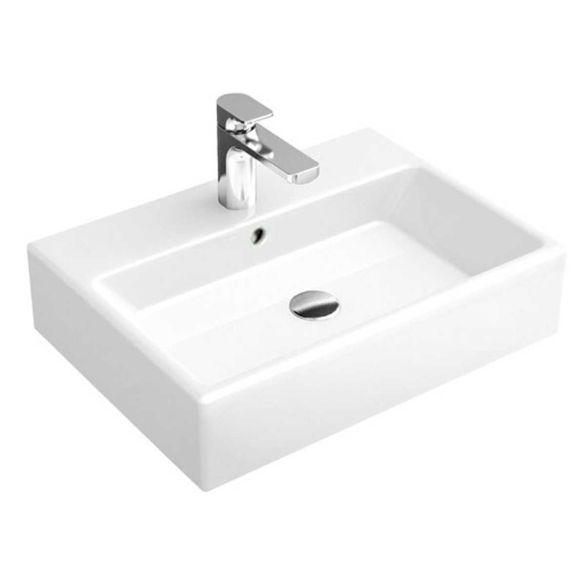 Umyvadlo Villeroy & Boch Memento 50x42 cm otvor pro baterii uprostřed 51335001 Villeroy & Boch