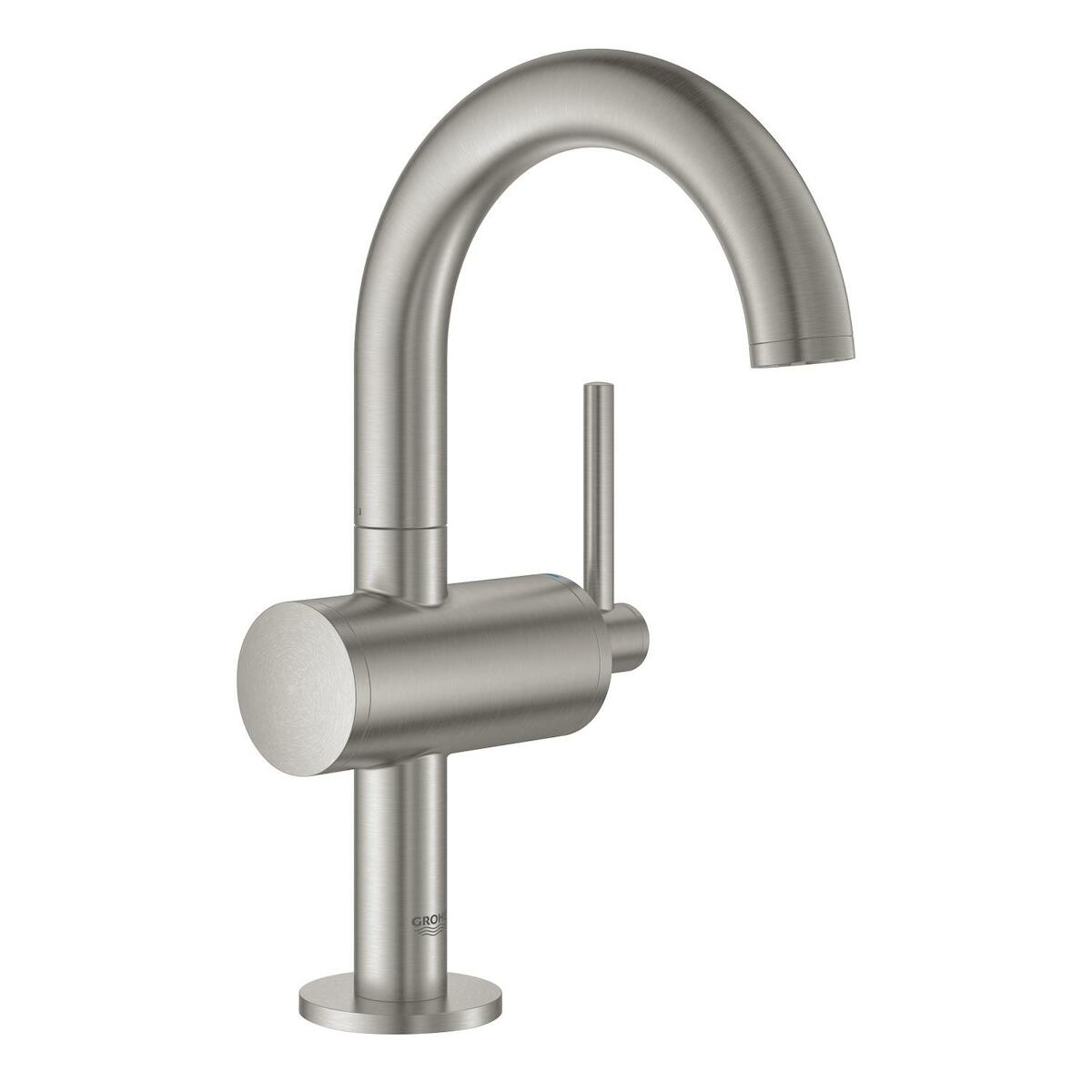 Umyvadlová baterie Grohe Atrio s clic-clacem supersteel 32043DC3 Grohe